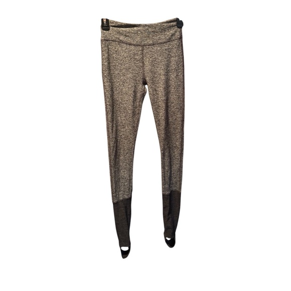 Outdoor Voices Soft Gray Two Tone High Rise Cloudknit Stirrup Leggings XS - Picture 1 of 5